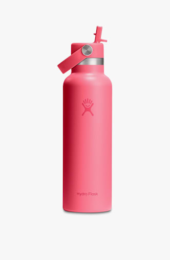 Hydro Flask Standard Mouth with Flex Straw Cap 621 ml borraccia Pink