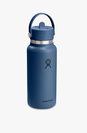 Hydro Flask Wide Mouth with Flex Straw Cap 946 ml gourde Bleu