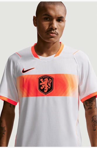 Nike Holland Away Replica Herren Fussballtrikot WM 2026 Weiss