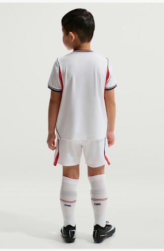 Nike England Home Replica Mini Kinder Fussballset WM 2026 Weiss