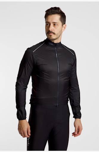 Rapha Brevet Element Wind giacca da bike uomo Nero