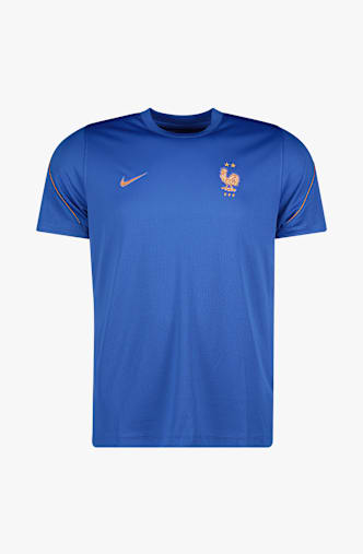 Nike Frankreich Dri-FIT Strike Herren T-Shirt Blau
