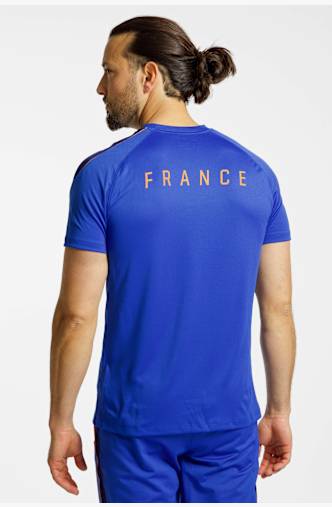 Nike Frankreich Dri-FIT Strike Herren T-Shirt Blau