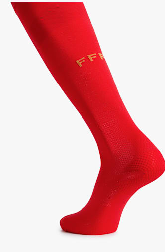 Nike France Home 34-46 chaussettes de football CDM 2026 Rouge