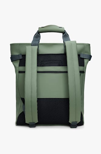 Rains Texel Tote 15 L Rucksack Grün