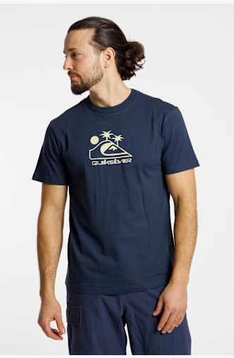 Quiksilver Light Moon Herren T-Shirt Blau