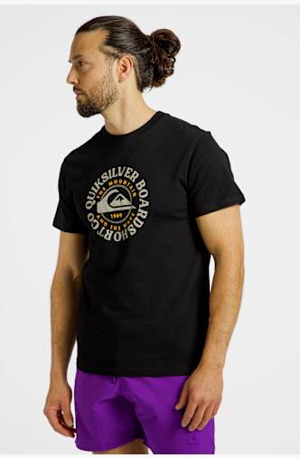 Quiksilver Too Fine Herren T-Shirt Schwarz