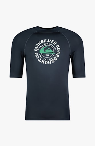Quiksilver Too Fine 50+ lycra shirt uomo Blu Scuro