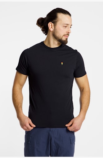 BEACH MOUNTAIN t-shirt hommes Noir