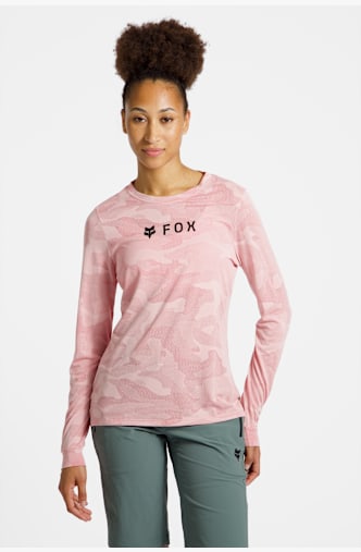 FOX Ranger Tru Dri LS maillot de bike femmes Rose