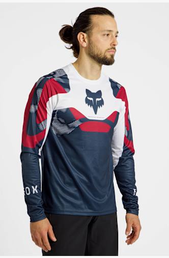 FOX Ranger Tactile LS maglia da bike uomo Bianco