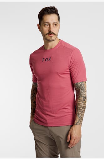 FOX Ranger Wordmark maglia da bike uomo Viola