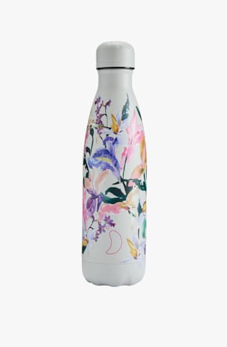 Chilly`s Floral 500 ml gourde Blanc