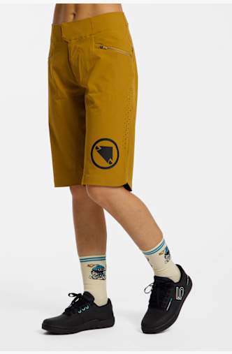 Endura Singletrack Lite short da bike donna Beige