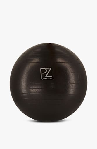 POWERZONE 55 cm ballon de gymnastique Noir