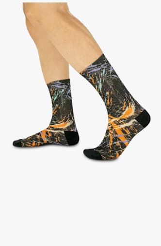 DirtySox Printed Elite Urban Fray 35-47 Bikesocken Schwarz