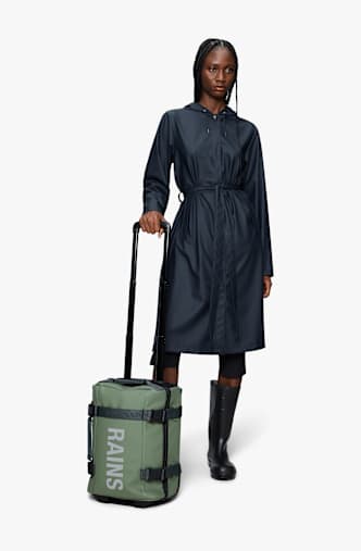 Rains Texel Cabin Bag Mini 27 L Trolley Grün