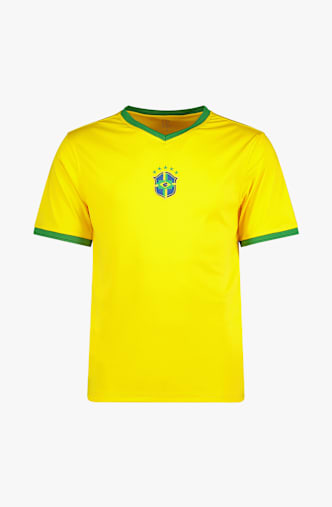 POWERZONE Brasilien Fan Herren T-Shirt Gelb