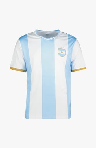POWERZONE Argentinien Fan Herren T-Shirt Weiss