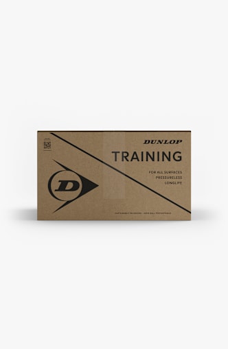 Dunlop 72-Pack Training balles de tennis Jaune