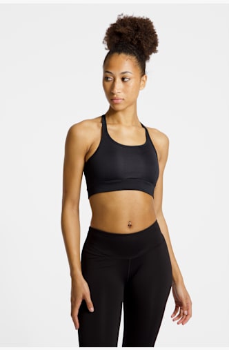 POWERZONE Light soutien-gorge de sport femmes Noir