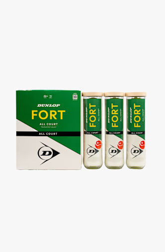 Dunlop 3-Pack Fort All Court balles de tennis Couleur Non Définie
