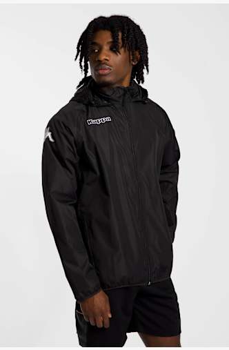 Kappa Martio Training veste de pluie hommes Noir