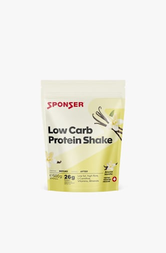Sponser Low Carb Protein Shake Vanilla 500 g polvere proteica Beige