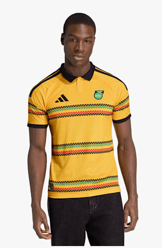 adidas Giamaica Home Replica maglia da calcio uomo Mondiali 2026 Giallo