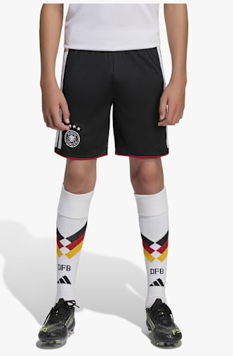 adidas Deutschland Home Replica Kinder Short WM 2026 Schwarz