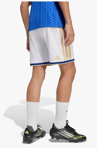 adidas Italien Home Replica Kinder Short WM 2026 Weiss