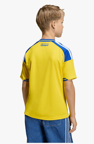 adidas Schweden Home Replica Kinder Fussballtrikot WM 2026 Gelb