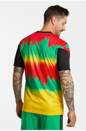 adidas Jamaika Prematch Herren T-Shirt WM 2026 Multicolor