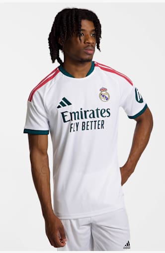 adidas Real Madrid Home Replica maglia da calcio uomo 26/27 Bianco