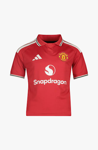 adidas Manchester United Home Replica Kinder Fussballtrikot 26/27 Rot