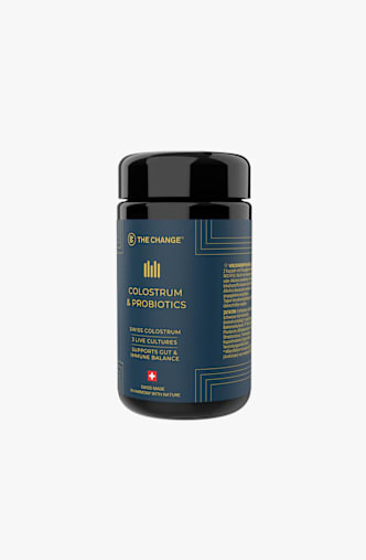 BE THE CHANGE Colostrum & Probiotics 120 Kapseln Weiss