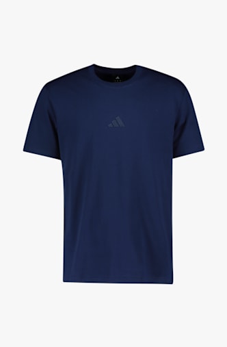 adidas Athleisure Small Logo t-shirt uomo Blu Scuro