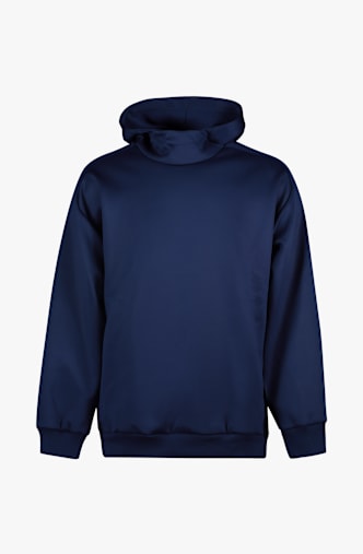 adidas Soft Lux Winter Knit hoodie hommes Bleu