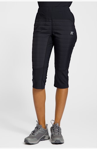 2117 OF SWEDEN Sikan Light Padded pantaloni 3/4 donna Nero