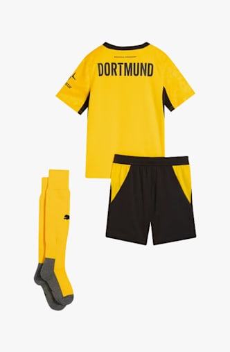 PUMA Borussia Dortmund Home Mini Kinder Fussballset 26/27 Gelb