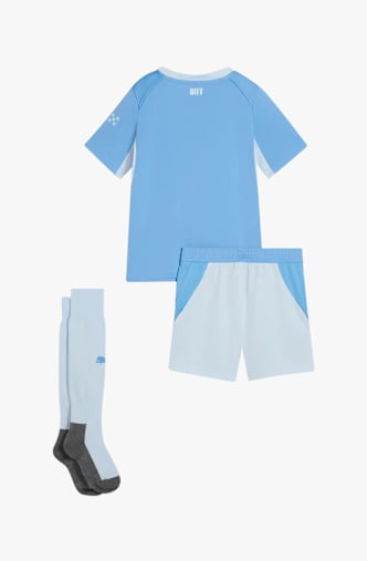 PUMA Machester City Home Replica Mini Kinder Fussballset 26/27 Blau