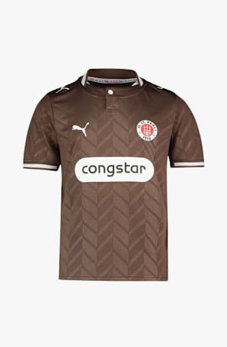 PUMA FC St. Pauli Home Replica maglia da calcio bambini 26/27 Marrone