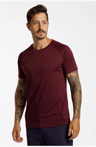 46 NORD t-shirt hommes Bordeaux
