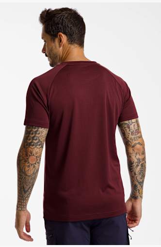 46 NORD Herren T-Shirt Bordeaux