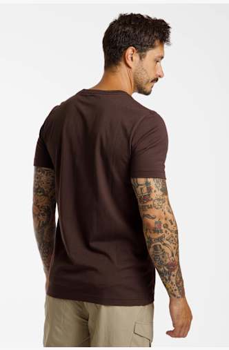46 NORD t-shirt uomo Marrone
