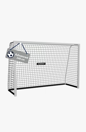 Hudora Advanced 240 cm Fussballtor Weiss