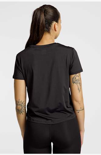 POWERZONE Damen T-Shirt Schwarz