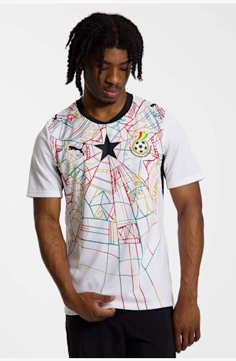 PUMA Ghana Home Replica maillot de football hommes CDM 2026 Blanc