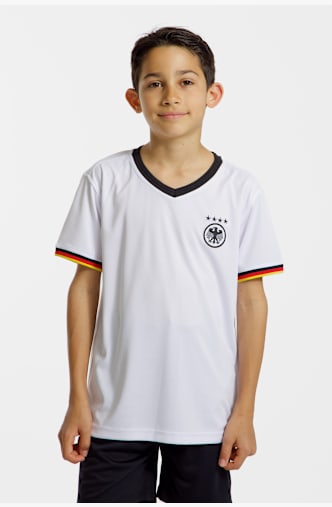 POWERZONE Germania Fan set calcio bambini Bianco