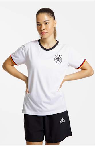 POWERZONE Deutschland Fan Damen T-Shirt Weiss